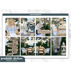 Magical Easter Planner Stickers: Erin Condren Vertical Layout (PNG, Cut Files)