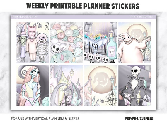 Printable Vertical Weekly Planner Sticker Kit This is - Etsy