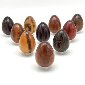 Exotic Wooden Eggs 1