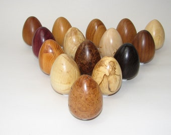 Wooden Turned Egg