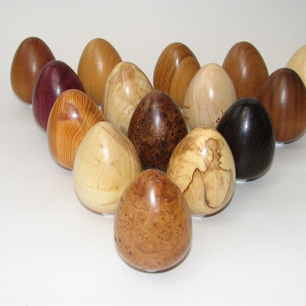 Wooden Turned Egg