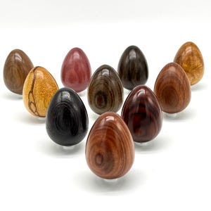 Exotic Wooden Eggs 3