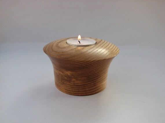 Wooden Tea Light Holder