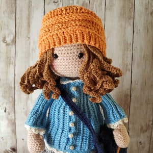 Smilla crochet doll - Diseño Carocreated