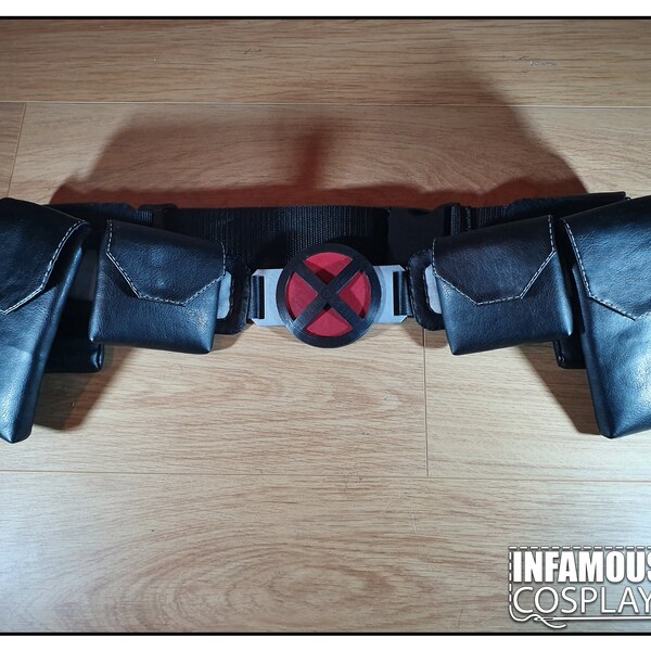X-Belt With Pouches Cosplay Costume Belt
