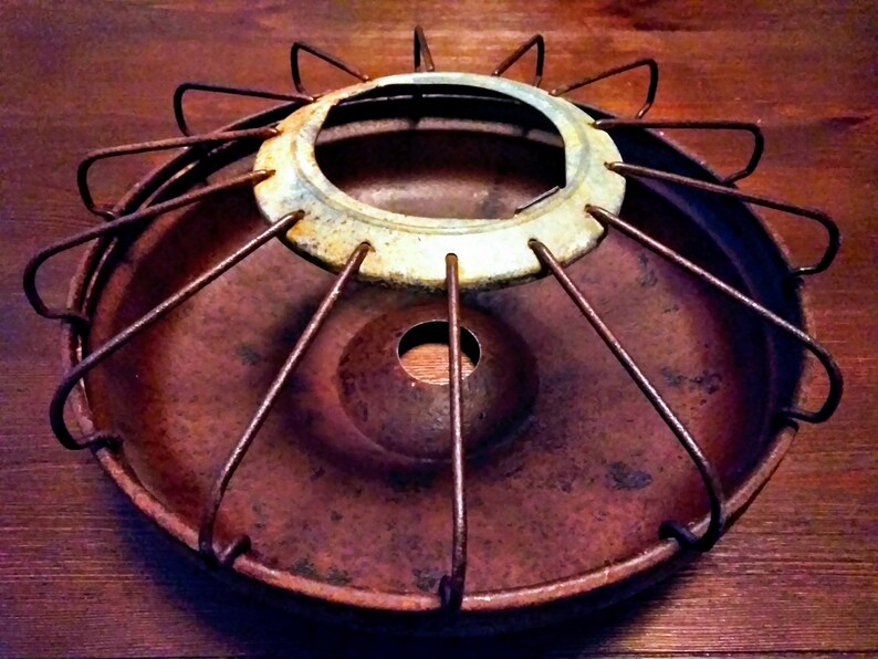Chicken Feeder Light Rustic Farmhouse Etsy