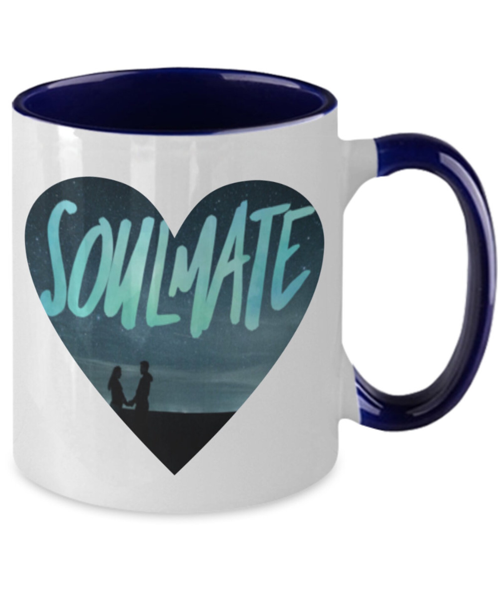 Soulmate Coffee Mug Soulmate Mug Mugs For Soulmates Two Etsy