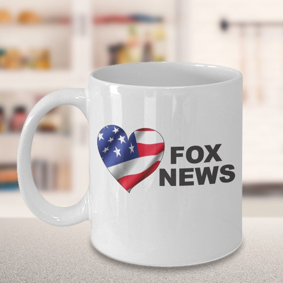 Fox News Mug Fox News Coffee Mug Fox News Mug Coffee Etsy