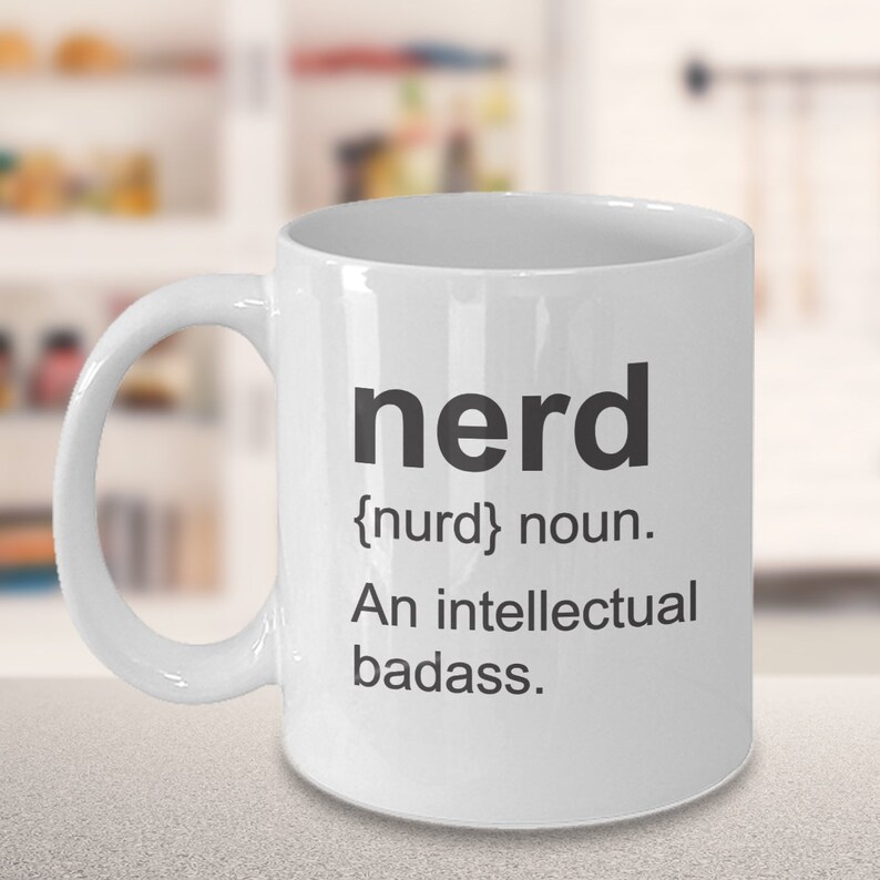 Nerd Coffee Mugs Cool Nerd Stuff Nerd Stuff For Men Nerd Etsy