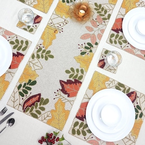 Summer Handmade Beaded Table Runner