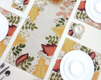 Summer Handmade Beaded Table Runner
