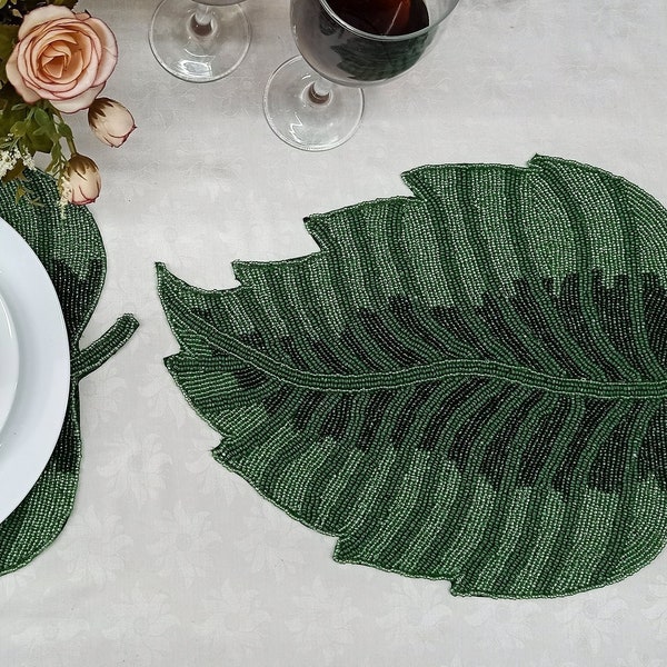 Fall Leaf Placemats Etsy