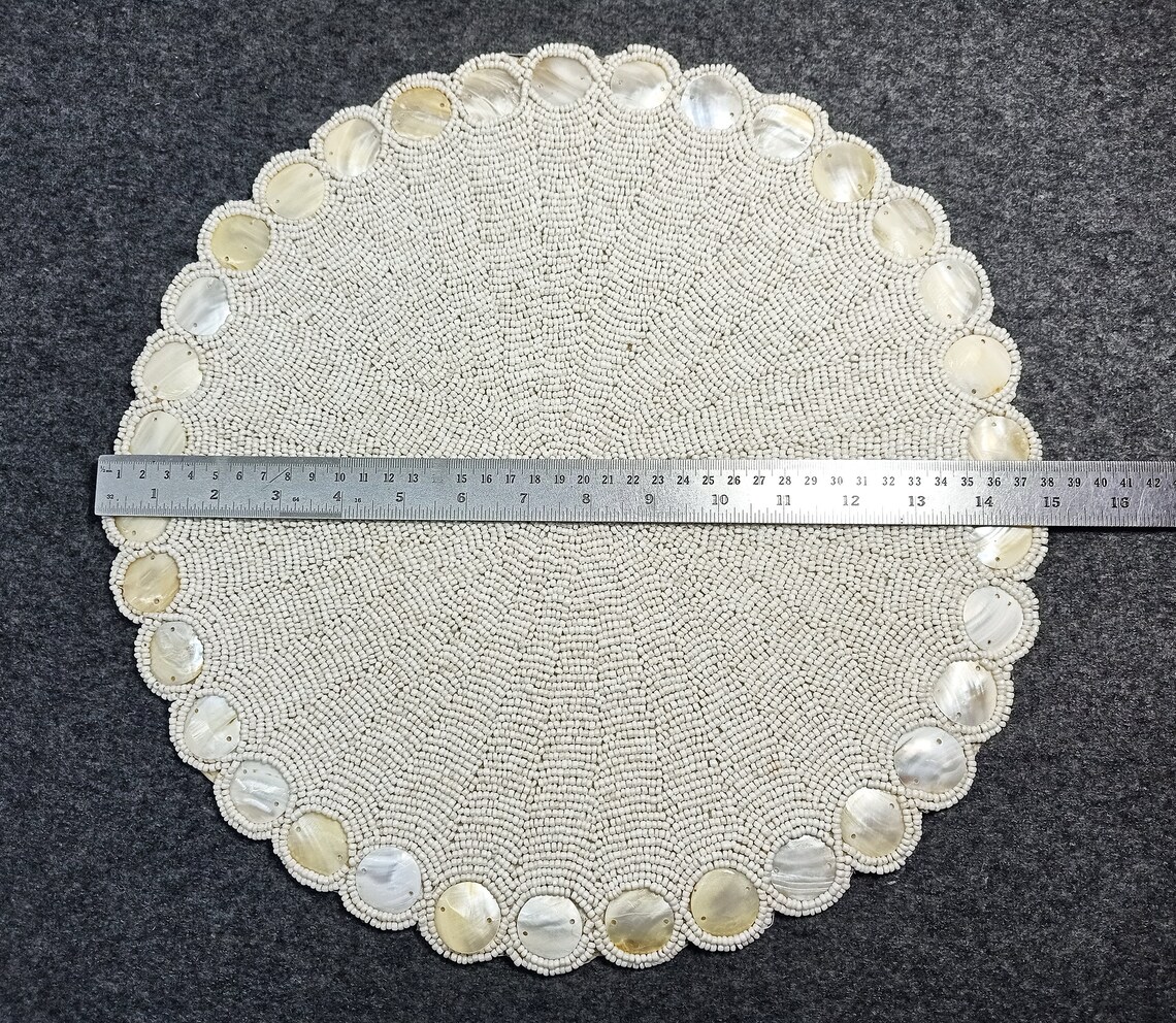 Handmade Mother of Pearl Placemat Etsy