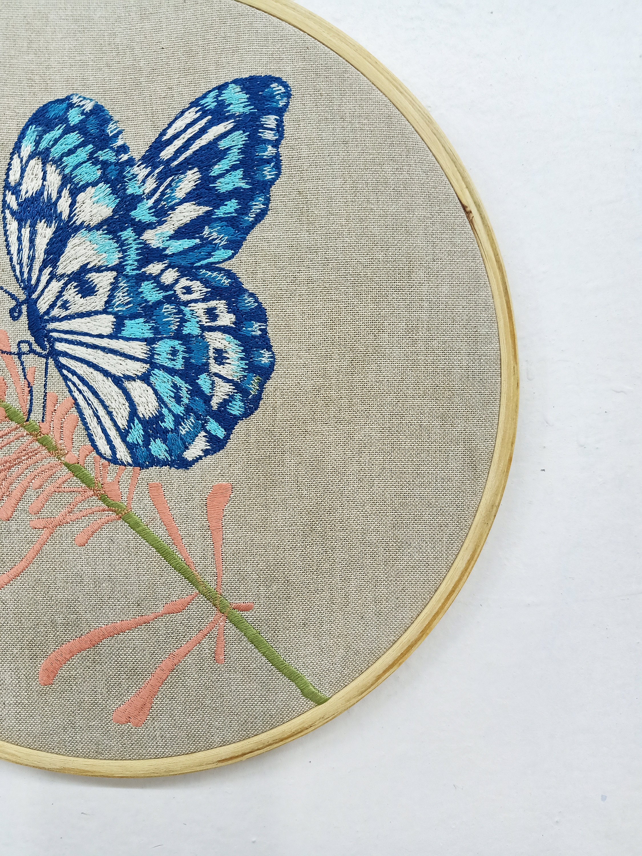 Handmade Embroidery wall decor frames Set of 4 Etsy