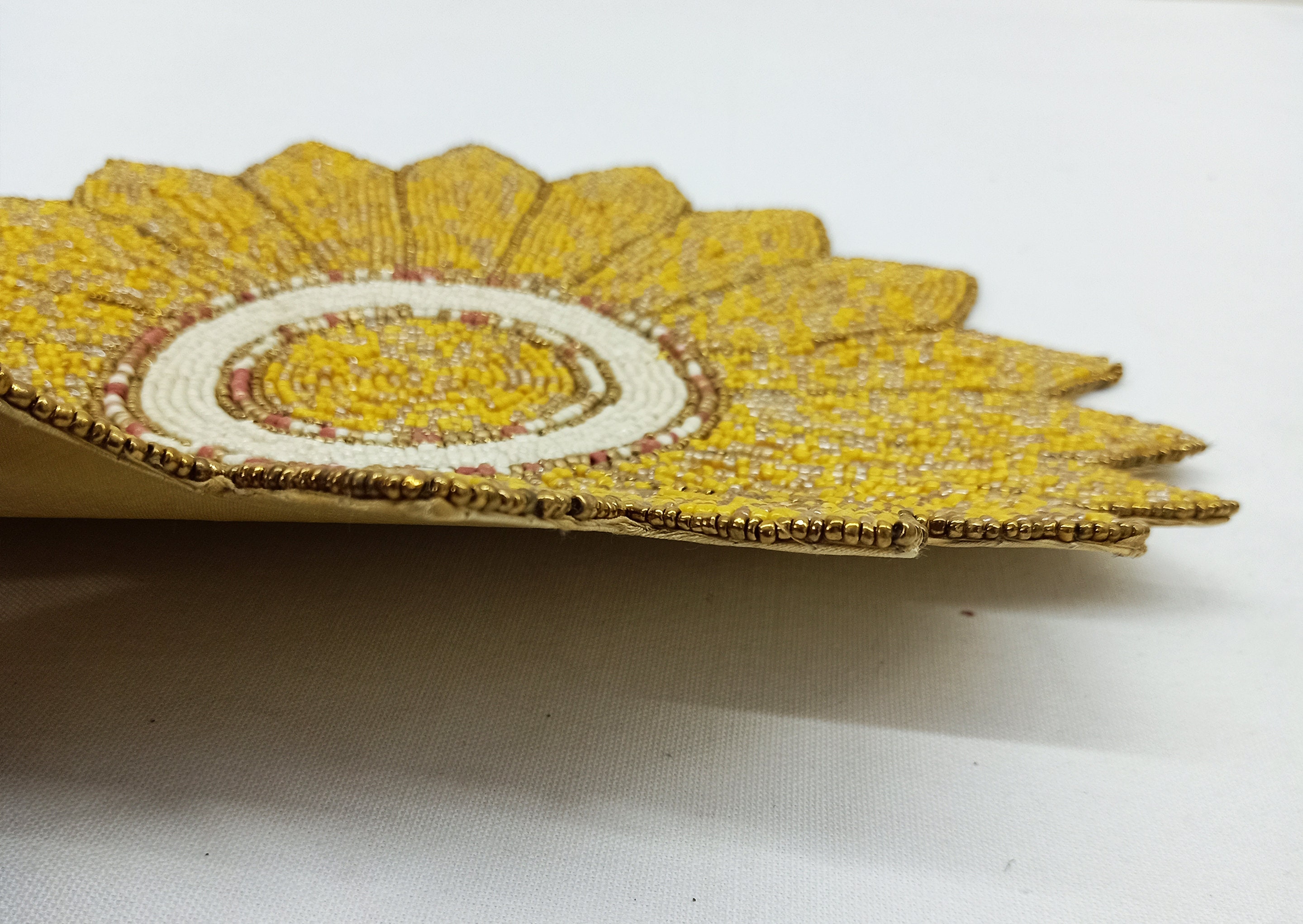 Sunflower Beaded Table Placemats Etsy