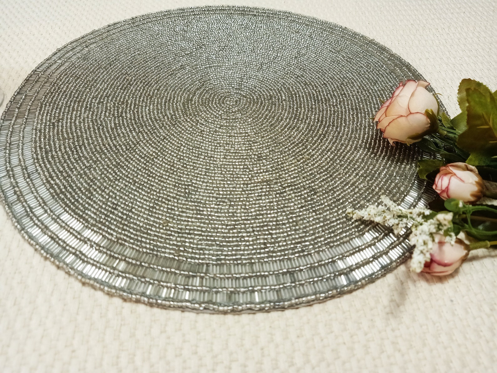 Silver Placemats Home Bargains at David Lowry blog
