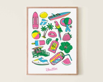 Limited edition poster - Summer - 30x40cm