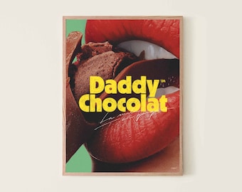 Poster - Daddy Chocolate - 30x40cm