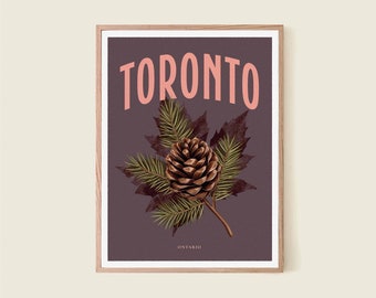 Affiche - Toronto - 30x40cm