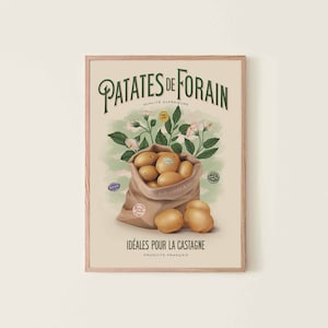 Poster - Fairground potatoes