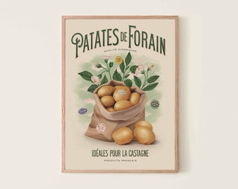 Poster - Fairground potatoes