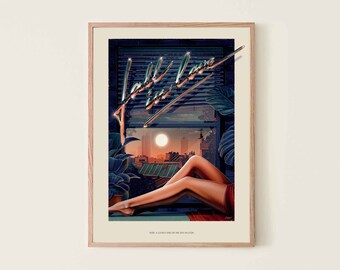 Poster - Fall in love - 30x40cm