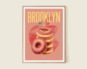 Affiche - Brooklyn - 30x40cm