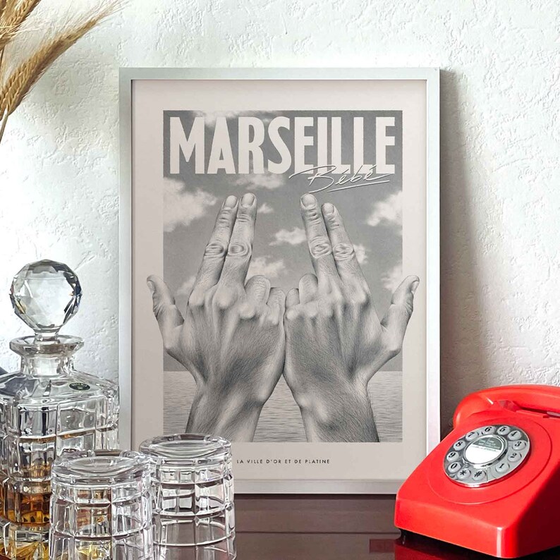 Affiche Marseille Bébé image 2