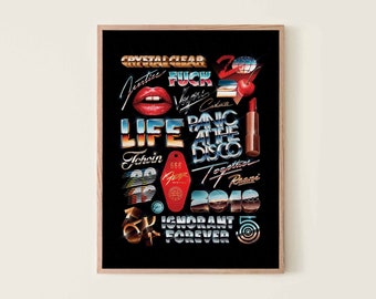Limited edition poster - Chrome compilation - 40x60cm