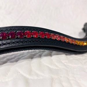 Volcano Browband mit in Europa hergestellten Kristallen