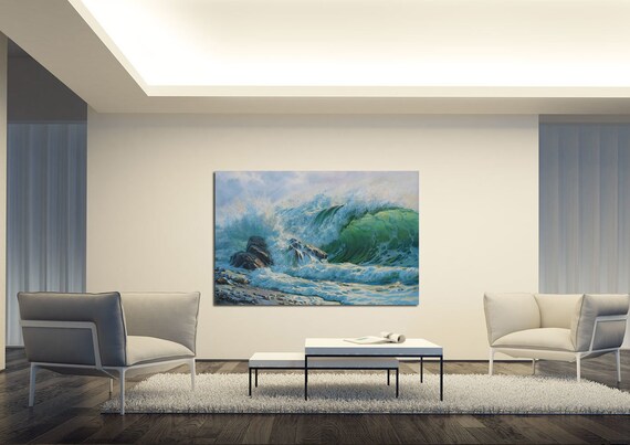 アレクサンダー・シェンデロフによるキャンバスに描かれたオリジナルの