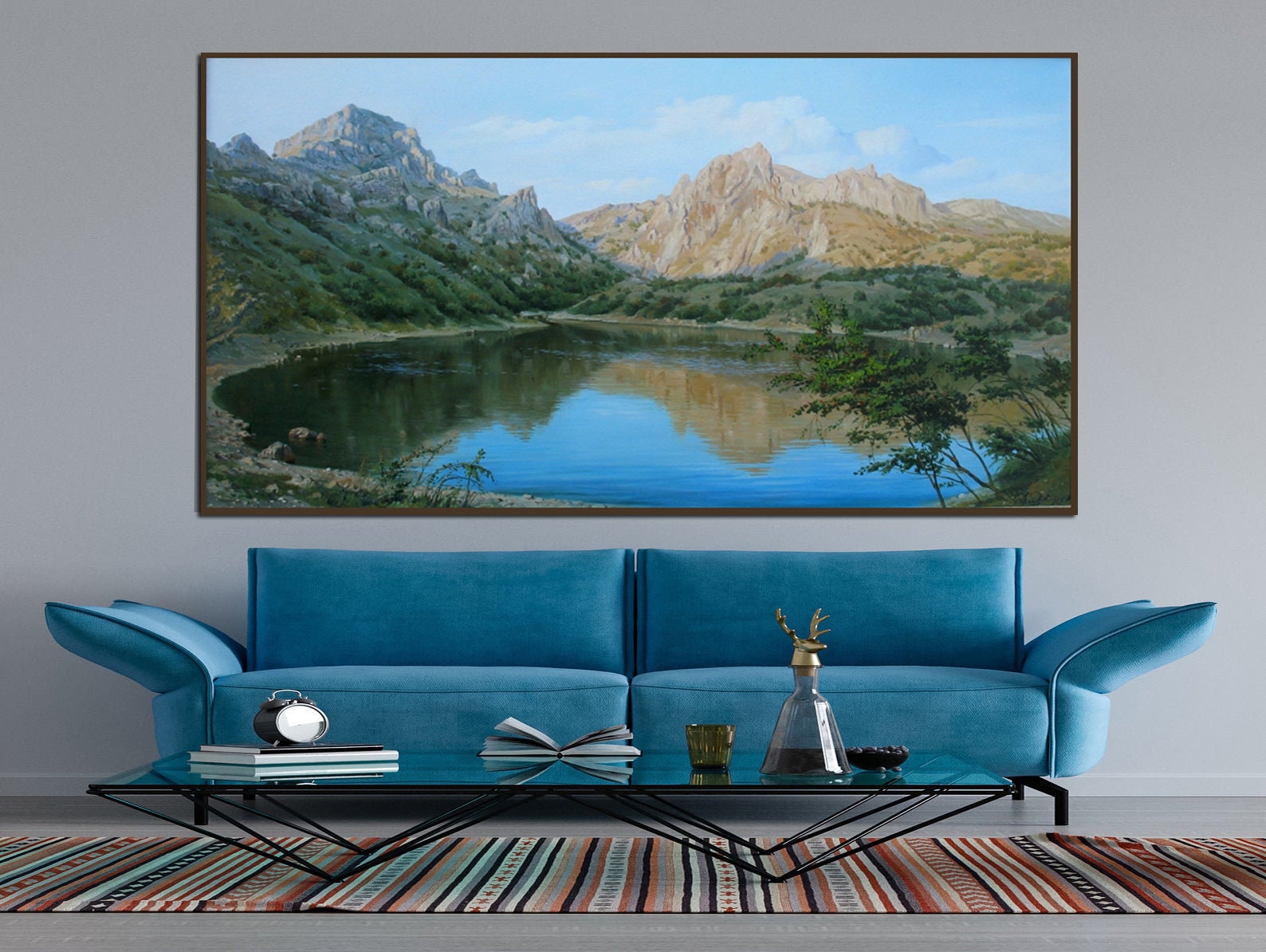 Extra Large Original Oil Painting on Canvas by Alexander - Etsy