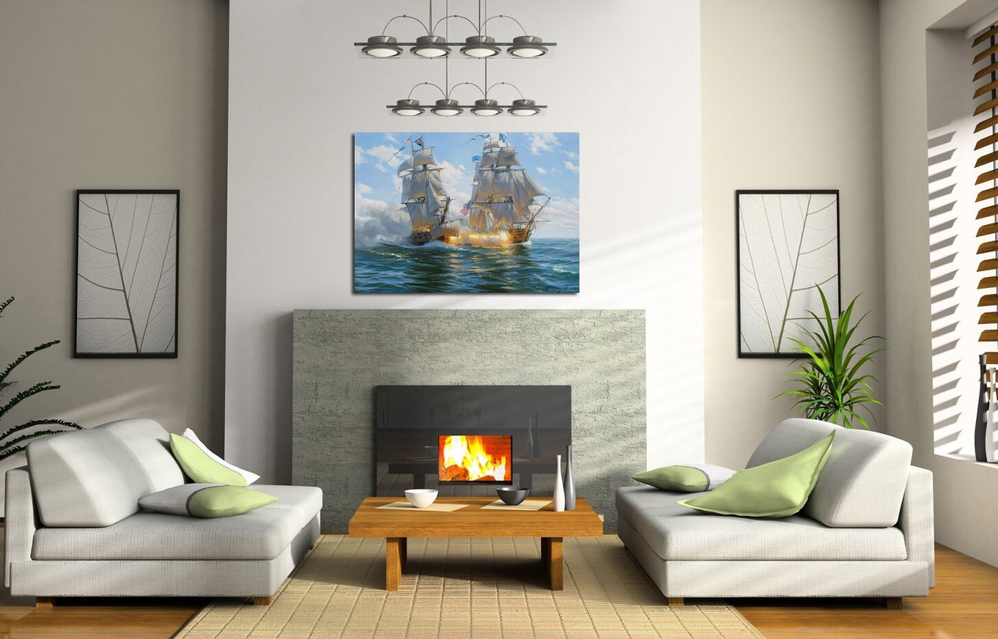 USSコンスティチューションの絵画：アレクサンダー