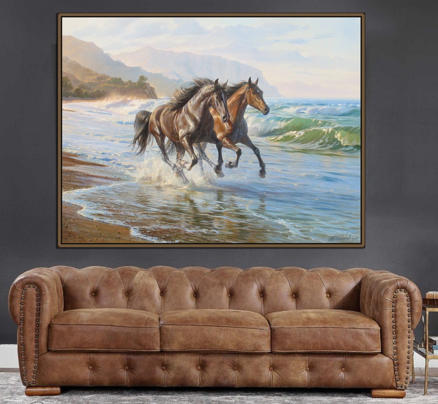 油絵　馬 ポニー馬の油絵原画F4 絵画 mimoza 通販 4971791｜Creema(クリーマ)