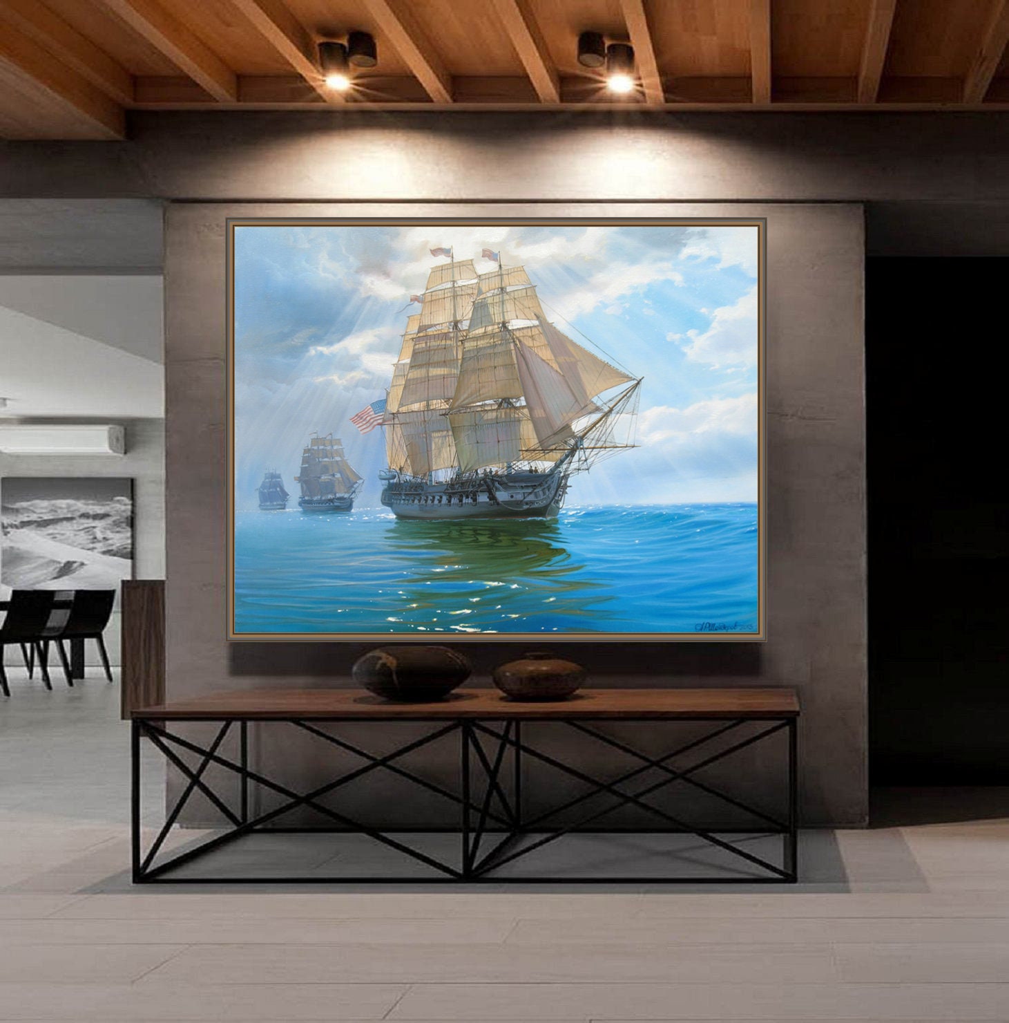 USSコンスティチューションの絵画：アレクサンダー
