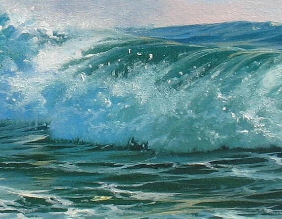 ヨーロッパ絵画油絵手書きワイド海景 ヨーロッパ絵画油絵手書きワイド海景