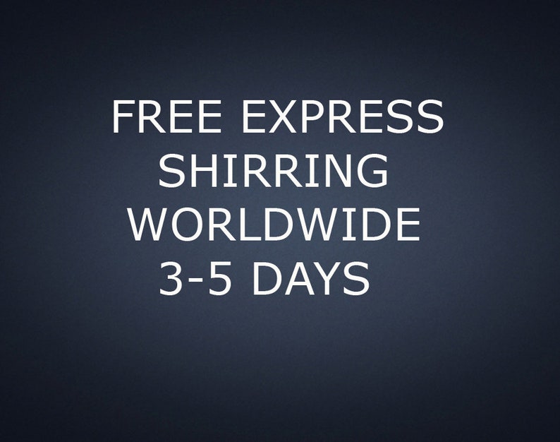 Puede incluir: Texto sobre un fondo azul oscuro que dice "FREE EXPRESS SHIRRING WORLDWIDE 3-5 DAYS".