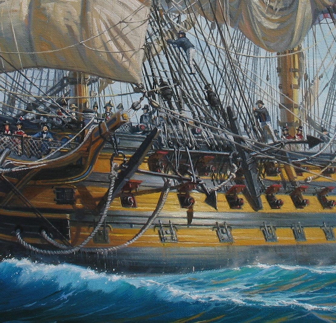 HMS ビクトリー 絵画 油絵 キャンバス アレクサンダー HMS ビクトリー 絵画 油絵 キャンバス アレクサンダー