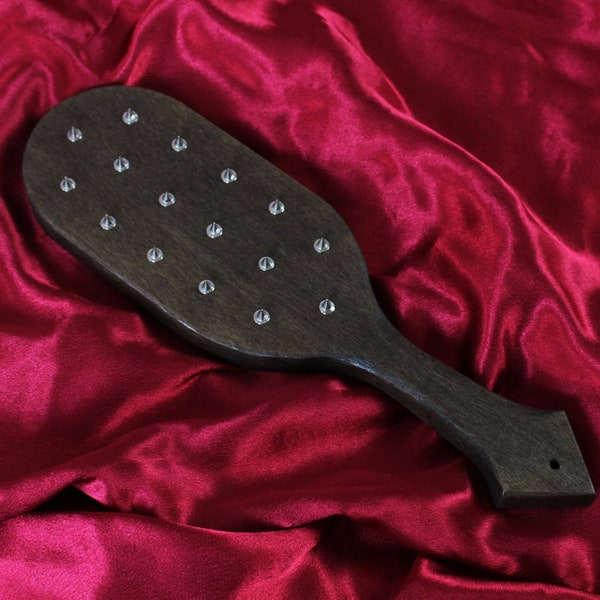 Vampire bdsm paddle metal spikes, for blood play