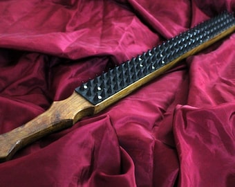 Tabla de paddle surf vampiro ultra larga con púas acrílicas, estilo BDSM.