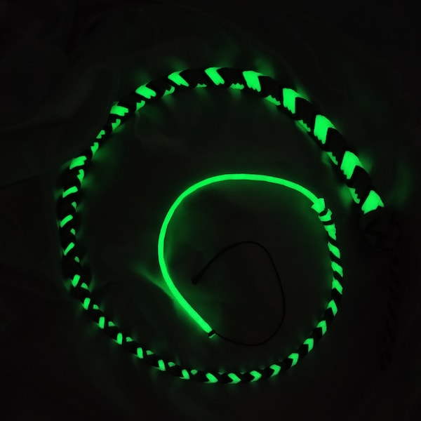 BDSM whip glow in the dark paracord