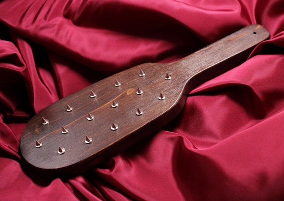 Paddle vampire avec piques en métal sur bois naturel pour | Etsy France