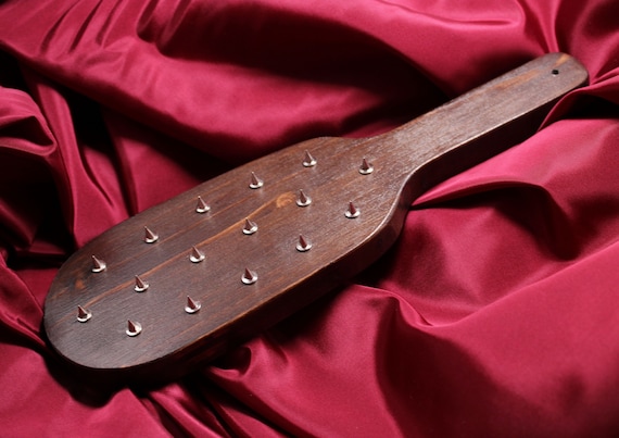 Paddle vampire avec piques en métal sur bois naturel pour | Etsy France