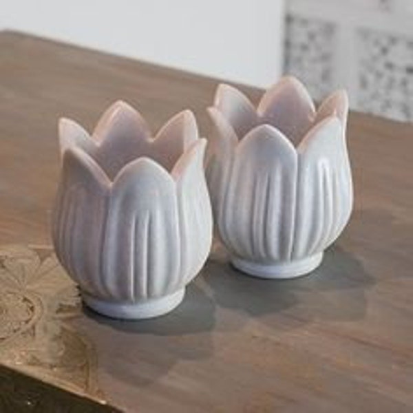 Marble Candle Holder Etsy