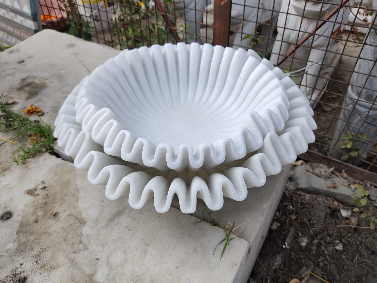 Ciotola Ovale Per Frutta 30 - 33 Cm In Legno Massello Di Ulivo