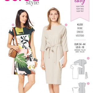 Burda Sewing Pattern 6322 Dress, robe