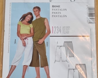 Burda Sewing Pattern pants, Burda 8236 Pantalon