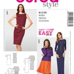Schnittmuster  Burda  6988 Kleid