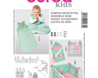 Burda Kids Pattern 9479  - Kids Bag- kit for children