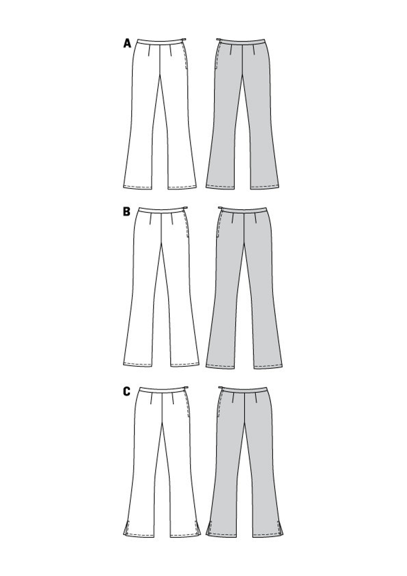 Lekala Cartamodelli Gratis Cartamodello Burda 5778 Pantaloni